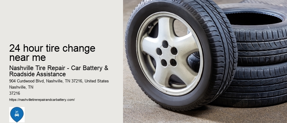 24 hour tire change near me