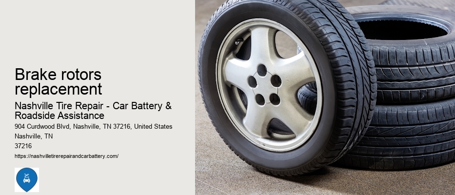 brake rotors replacement