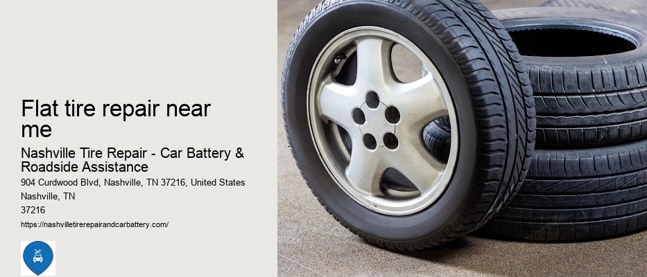 flat tire repair near me