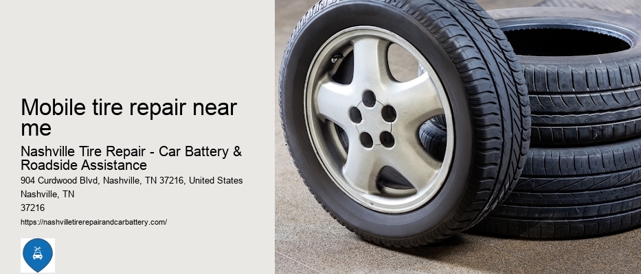 mobile tire repair near me