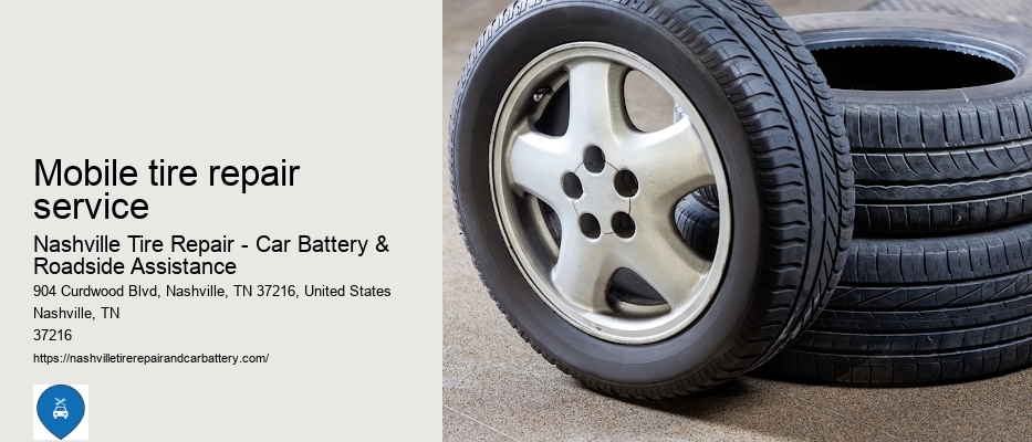mobile tire repair service